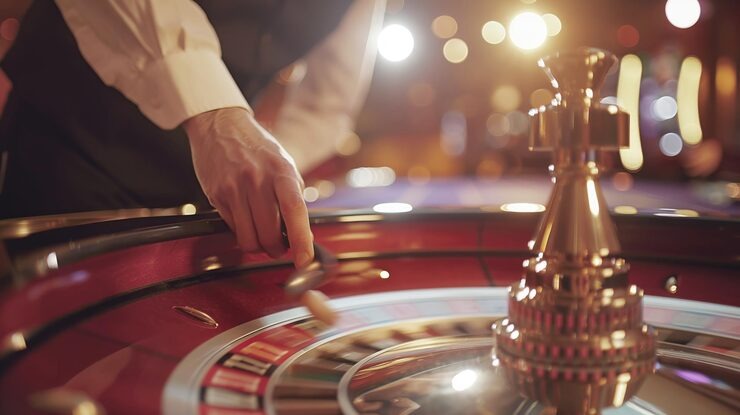 Wild West Gold slot game interface showing five reels and payline display on mobile phone